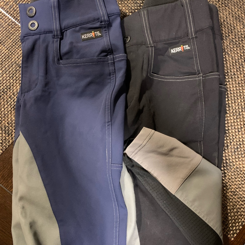2pair of Kerrits full seat breeches size small